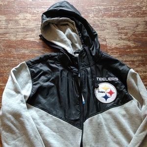NWT Steelers hooded Jacket unisex